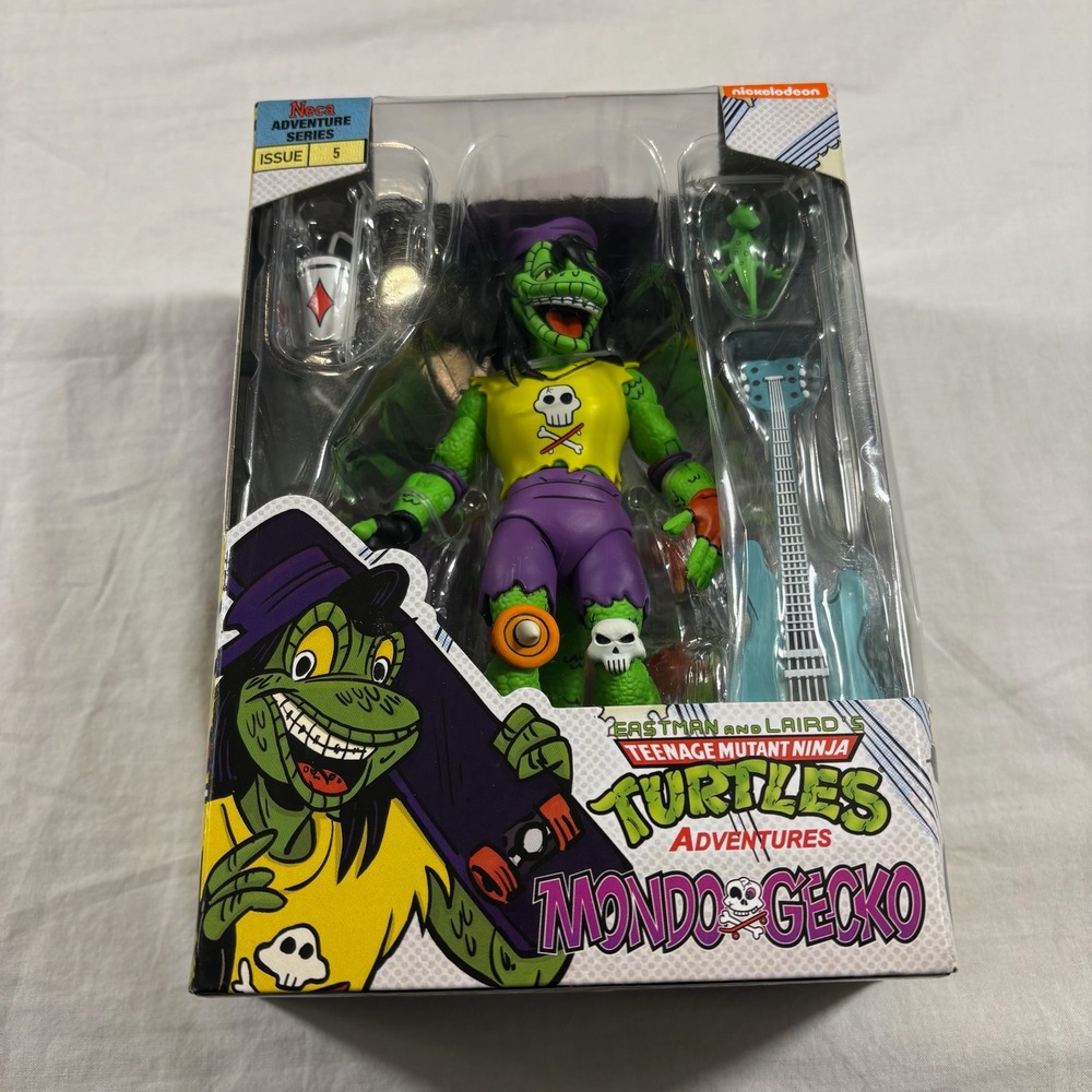 Mondo Gecko Action Figure Teenage Mutant Ninja Turtles NEW